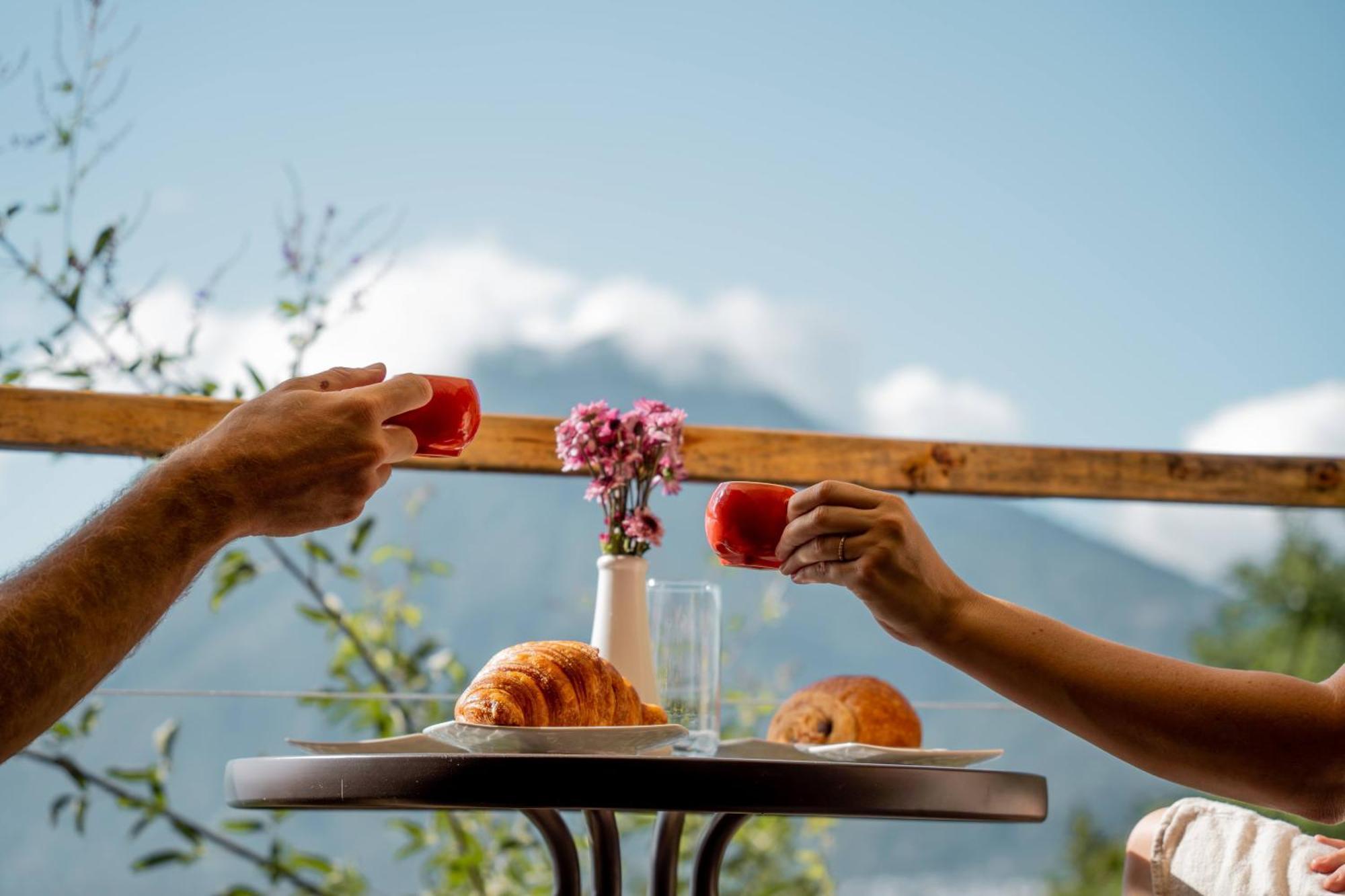 Fuego Atitlan Eco-Hotel 산 마르코스 라 라구나 외부 사진