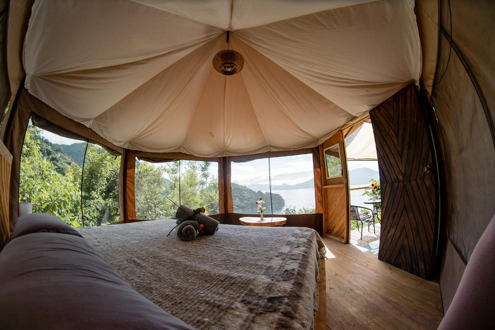 Fuego Atitlan Eco-Hotel 산 마르코스 라 라구나 외부 사진