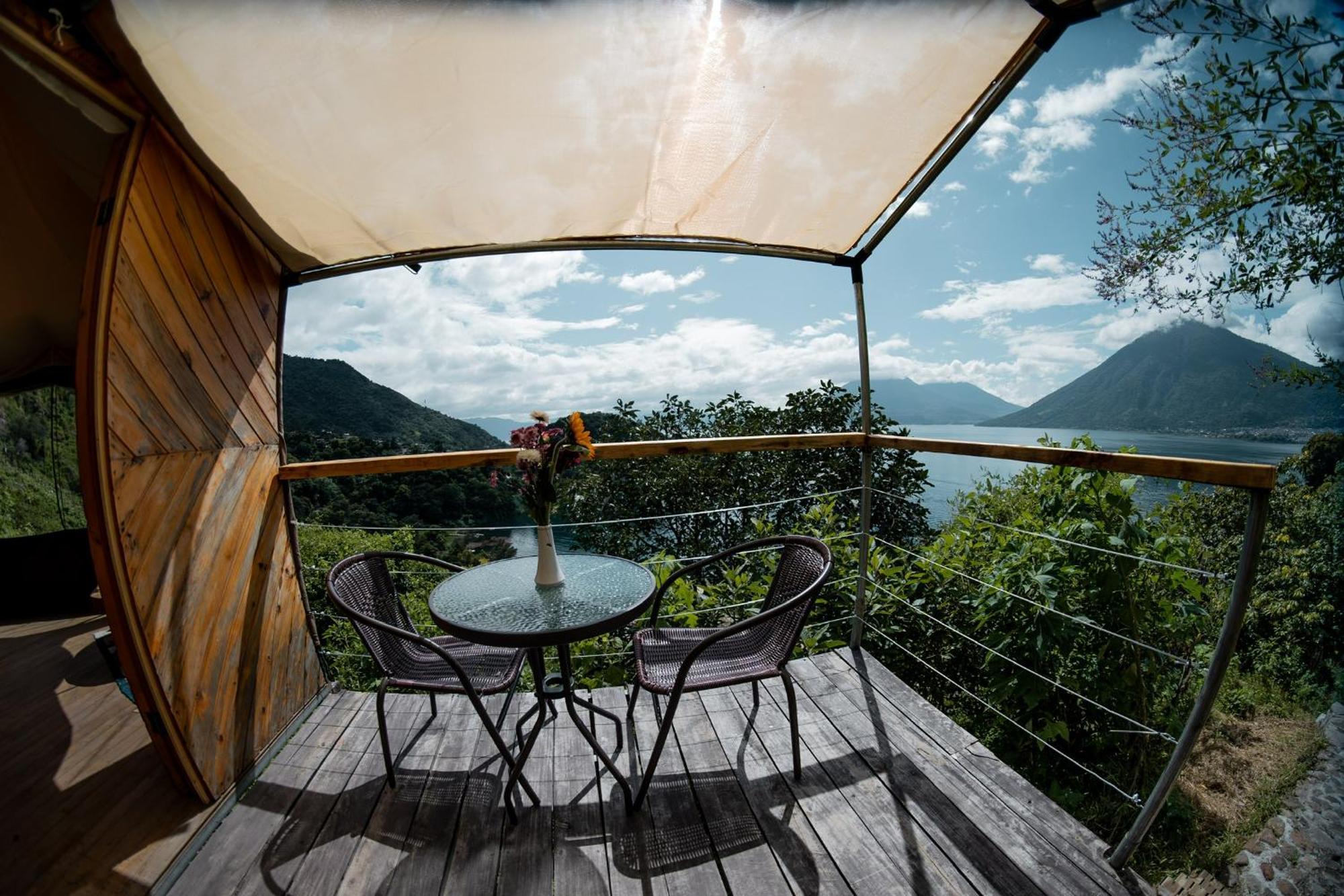 Fuego Atitlan Eco-Hotel 산 마르코스 라 라구나 외부 사진