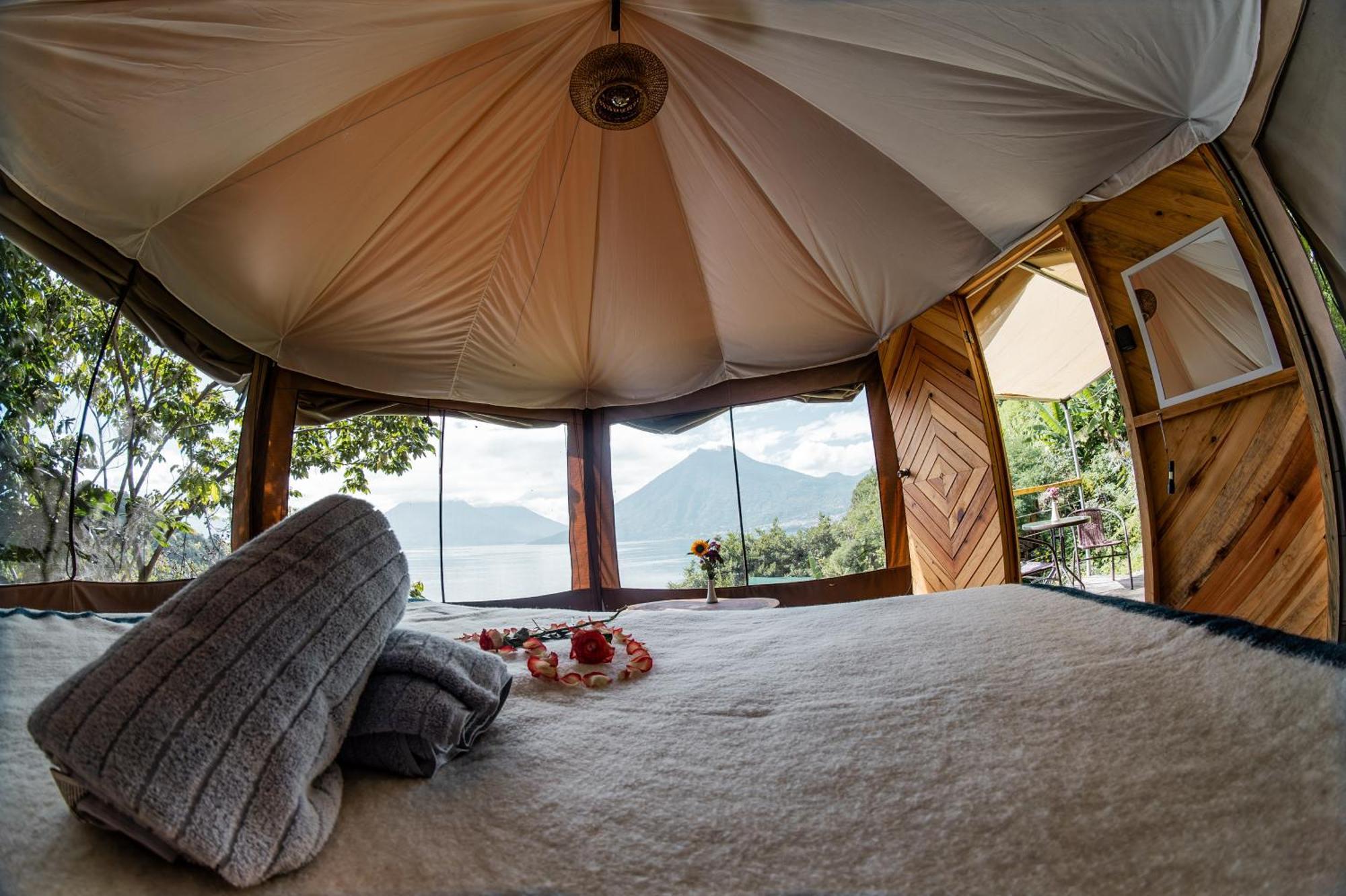 Fuego Atitlan Eco-Hotel 산 마르코스 라 라구나 외부 사진