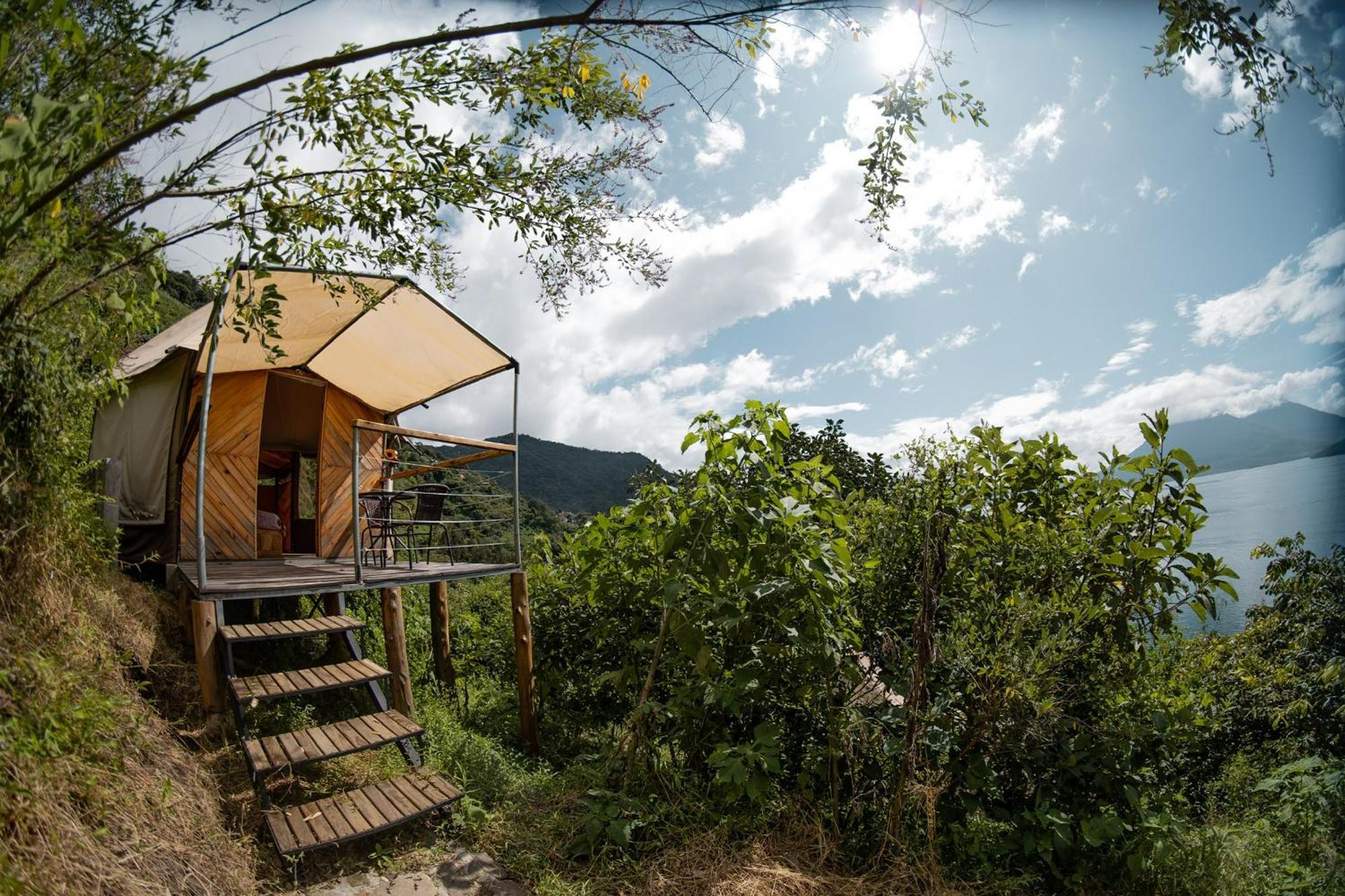 Fuego Atitlan Eco-Hotel 산 마르코스 라 라구나 외부 사진
