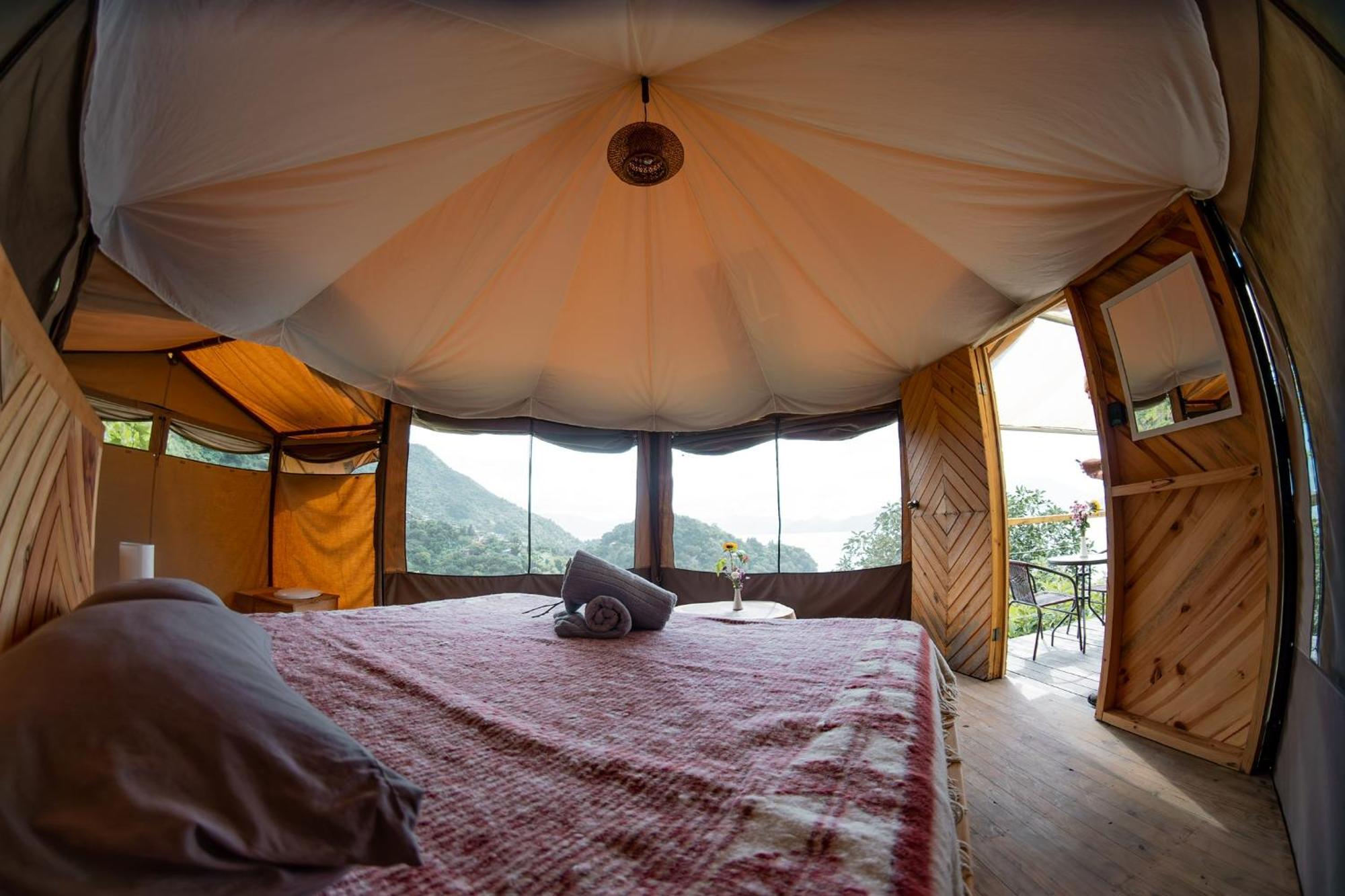 Fuego Atitlan Eco-Hotel 산 마르코스 라 라구나 외부 사진