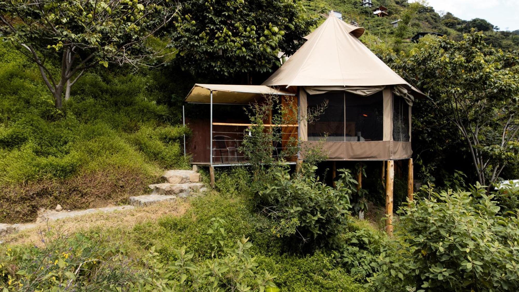 Fuego Atitlan Eco-Hotel 산 마르코스 라 라구나 외부 사진