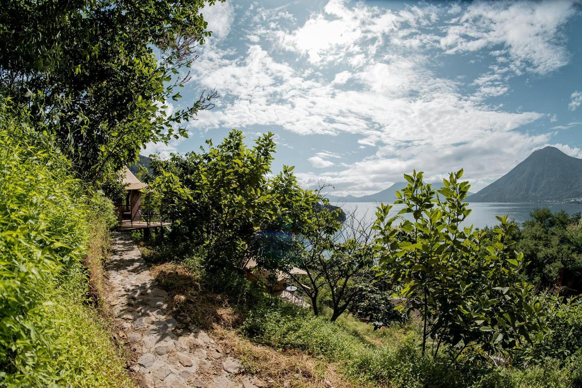 Fuego Atitlan Eco-Hotel 산 마르코스 라 라구나 외부 사진