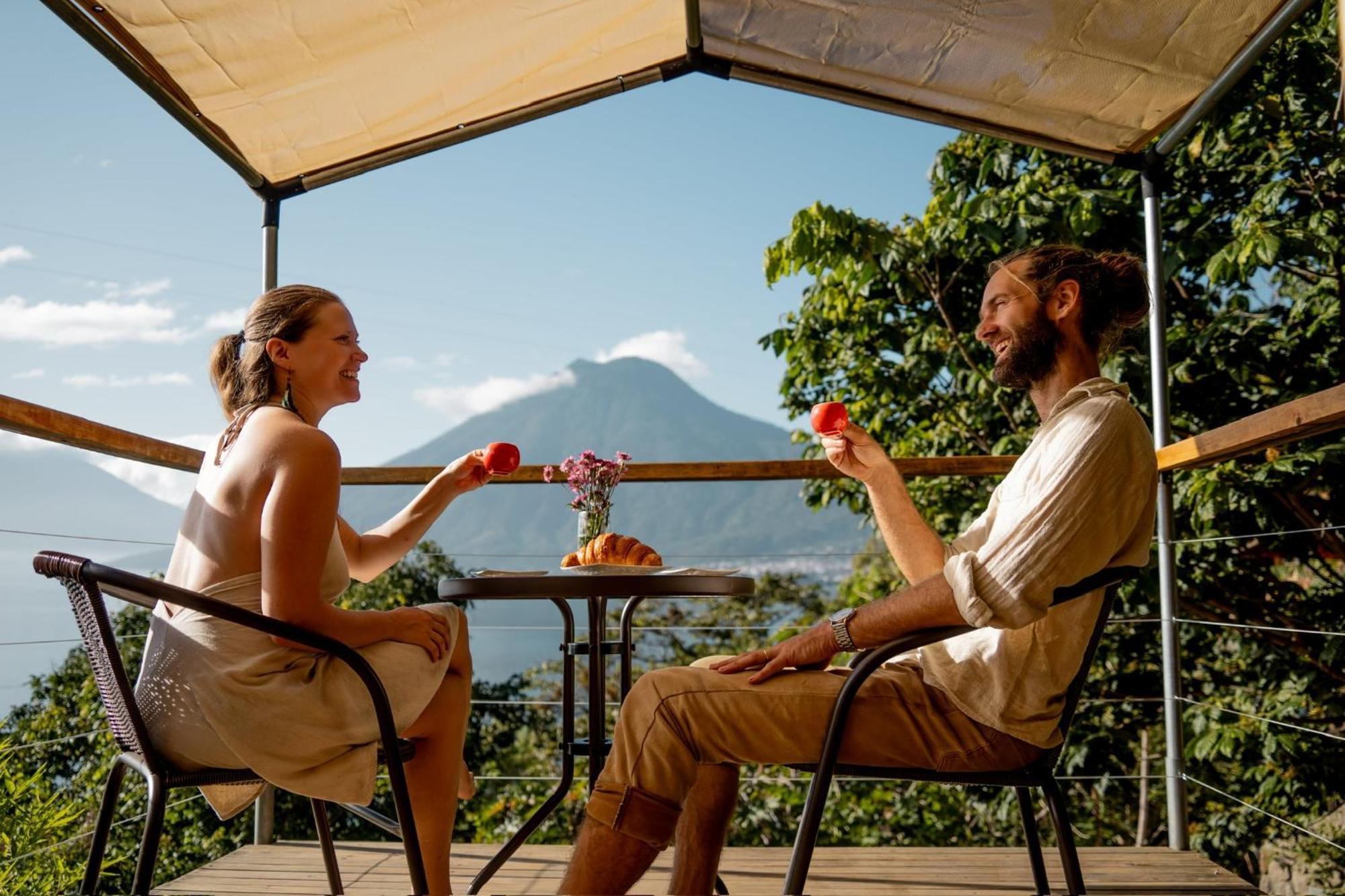 Fuego Atitlan Eco-Hotel 산 마르코스 라 라구나 외부 사진